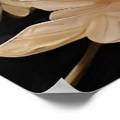 Magische Bloemen AI Kunst Schilderende Schoonheid Poster (Hoek)