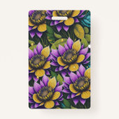 Magische bloemen badge (Achterkant)