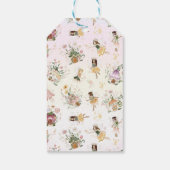 Magische bloemenfee | Verjaardag Cadeaulabel (Achterkant)