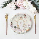 Magische Bloemenfee Verjaardagsfeest Papieren Bordje<br><div class="desc">Beginnend met een fabelachtige gedrukte uitnodiging, plaats de toon met een uniek ontwerp dan dragen het thema door de volledige gebeurtenis. Uw evenement zal van begin tot eind perfect afbeelding zijn met speciale kleine extra's. Op het feest, overweeg gepersonaliseerde partijvoordelen voor een extra speciale aanraking. Voeg uw douanetekst aan dit...</div>