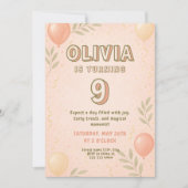 Magische Bloesem Ballon Verjaardag Carnaval Kaart (Voorkant)