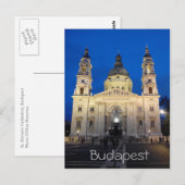 Magische Boedapest Briefkaart (Voorkant / Achterkant)