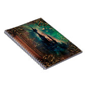 Magische Boek van het Boekdeel van het mooie Notitieboek (Rechterzijde)