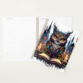Magische Boekachtige Uil Planner (Display)