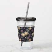 Magische Boeken Acryl Drinkbeker (Achterkant)