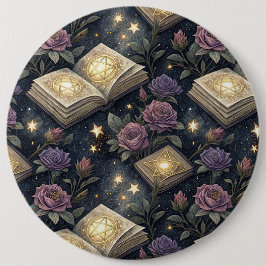 Magische Boeken Ronde Button 6,0 Cm