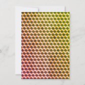 Magische Bohemian Feather Verjaardag uitnodiging (Achterkant)