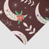 Magische Boho bloemensikkel  Tissuepapier (Detail)