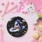 Magische Boho Enchanted Wizard Verjaardag Papieren Bordje (Feest)