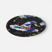 Magische Boho Enchanted Wizard Verjaardag Papieren Bordje (Gekanteld)