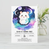 Magische Boho Hamster Verjaardag Kaart (Staand voorkant)