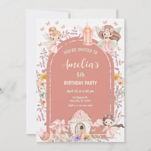 Magische Boho Sprookjestuin Kaart (Voorkant)