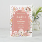 Magische Boho Sprookjestuin Kaart (Staand voorkant)