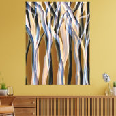 Magische bomen Natuur Abstracte Oorspronkelijke Ku Canvas Afdruk (Insitu (Woonkamer))