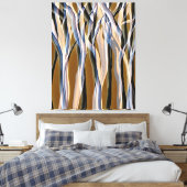 Magische bomen Natuur Abstracte Oorspronkelijke Ku Canvas Afdruk (Insitu (Slaapkamer))