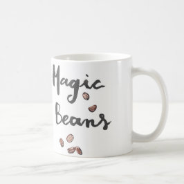 Magische bonen koffiemok