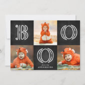 Magische Boo | Halloween Fotokaart Feestdagenkaart (Voorkant)