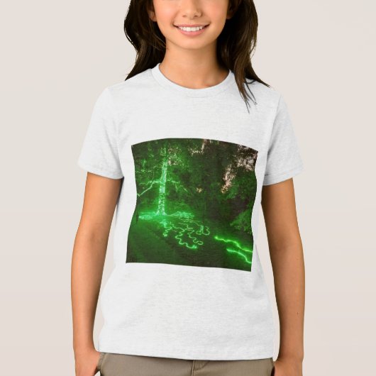 Magische boom 11 Tri-Blend shirt (Voorkant)