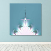 Magische boom canvas afdruk (Insitu (Houten vloer))