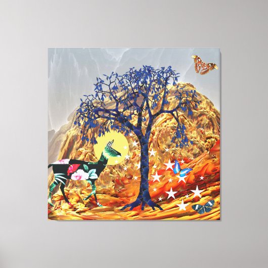 Magische Boom Canvas Afdruk (Voorkant)