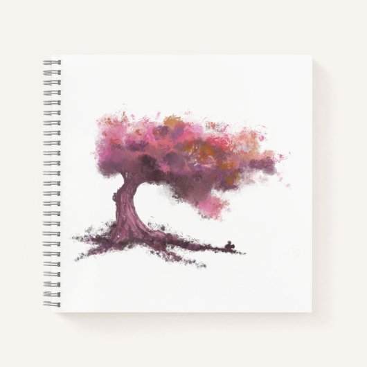 Magische boom en een eekhoorn notitieboek (Voorkant)