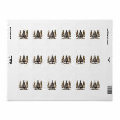 Magische Boom Etiket (Full Sheet)