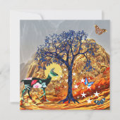 Magische boom kaart (Voorkant)