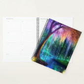 Magische boom met sprankelend licht planner (Display)