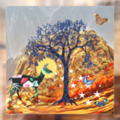 Magische boom raamsticker (Vel 2)