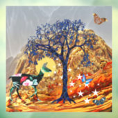 Magische boom raamsticker (Vel 3)