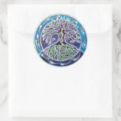 Magische Boom van het Leven Mandala Sticker (Tas)
