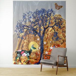 Magische boom wandkleed