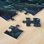 Magische Boomhut Dorp Fantasie Bos Puzzel (Zijkant)