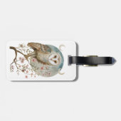 Magische boomkorren bagagelabel (Achterkant horizontaal)