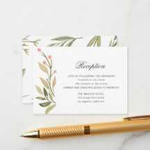 Magische bos bloemenontvangstruimte Kaart