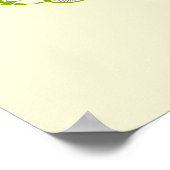 Magische Bos Cirkel van Liefde Bloem Boom Bruiloft Poster (Hoek)