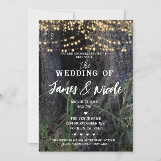 Magische bosbessen met rugleuning kaart (Voorkant)