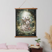 magische bosmuis hangend wandkleed (Slaapkamer)