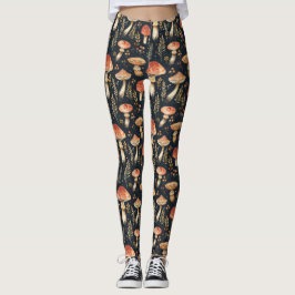 magische bospaddenstoel leggings