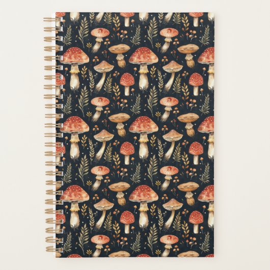 magische bospaddenstoel planner (Voorkant)