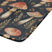 magische bospaddenstoel snijplank (Hoek)