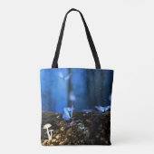 Magische Bossen met botervliegen en paddenstoelen Tote Bag (Achterkant)