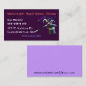 Magische bovenste Visitekaartjes (Voorkant / Achterkant)