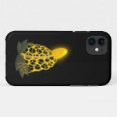 Magische bruidssluier Sparkly Gele Paddestoel Case-Mate iPhone Case (Achterkant (horizontaal))