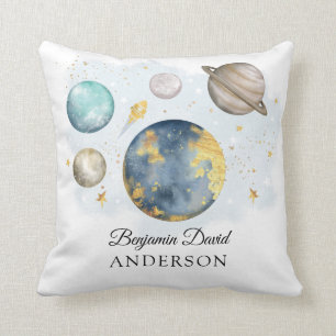 Magische buitenruimte Galaxy Maan Sterren Jongensk Kussen
