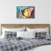 MAGISCHE BUTTERFLES CANVAS AFDRUK (Insitu (Slaapkamer))