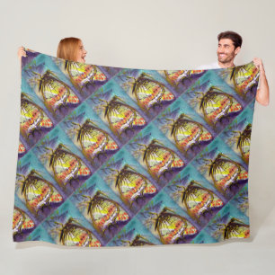 MAGISCHE BUTTERFLES FLEECE DEKEN