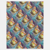MAGISCHE BUTTERFLES FLEECE DEKEN (Voorkant)