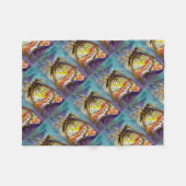 MAGISCHE BUTTERFLES FLEECE DEKEN (Voorkant (Horizontaal))