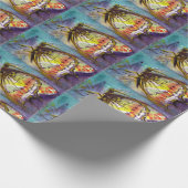 MAGISCHE BUTTERFLES IN BLAUW CADEAUPAPIER (Hoek)